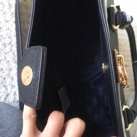 New Michael Kors Hamilton large black tote bag - Picture 6 of 8